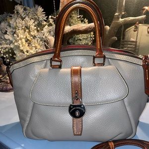 Dooney and Bourke Samba Satchel Grey